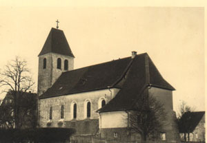 Istzustand der Kirche (Bild von 1955)